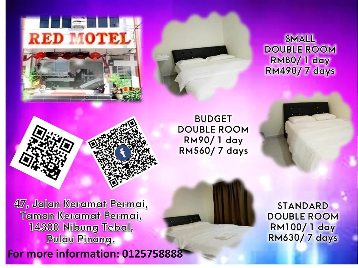Red Motel Nibung Tebal